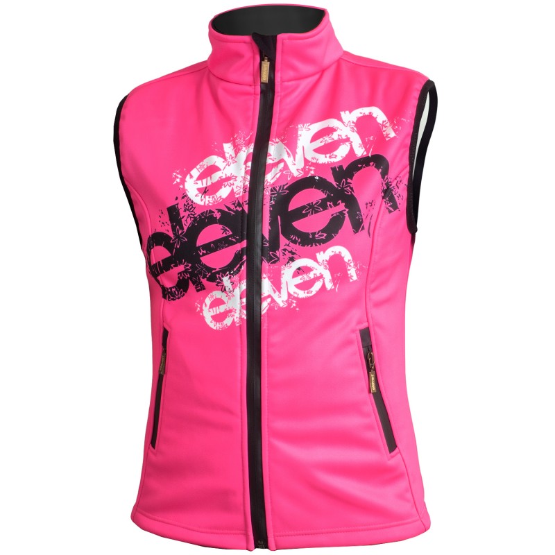 sarcoma Temple Visible Softshell vesta Pink Eleven - ELEVEN sportswear