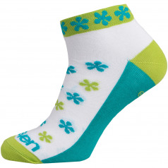 Ponožky LUCA FLOWER GREEN