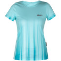 Bežecké tričko Annika Strip Aqua