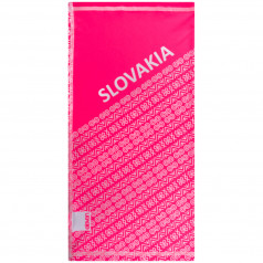 Multifunkčná šatka Slovensko čičmanský vzor ružová