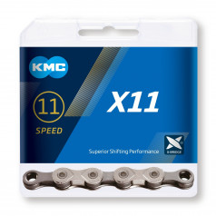 Reťaz KMC X11 Silver/Gray, 11 Speed , 118 článkov
