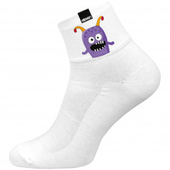 Ponožky Eleven Huba Monster Purplee