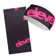 ELEVEN set LIMIT Pink multifunkčná šatka + čelenka