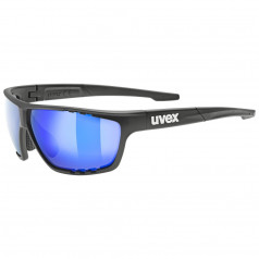 Slnečné okuliare Uvex SportStyle 706 Black Matt Mirror Blue